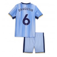 Tottenham Hotspur Radu Dragusin #6 Replica Away Minikit 2024-25 Short Sleeve (+ pants)